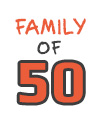 Our family grew over 50 members 